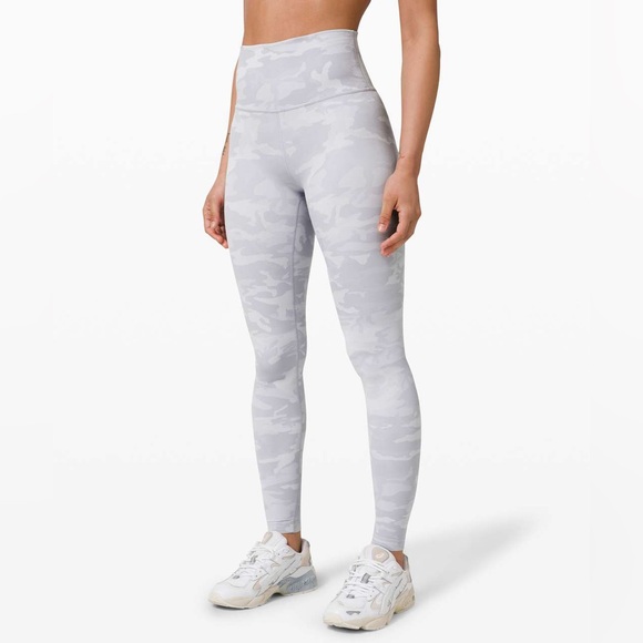 lululemon athletica Pants - Lululemon White Camo Size 6